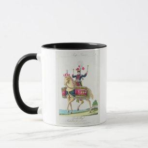 Caneca A guarda real: um Kettledrummer dos lanceiros, p