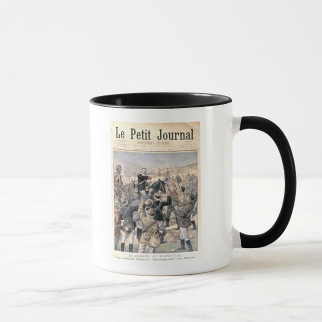 Caneca A guerra no Transvaal (Direita)