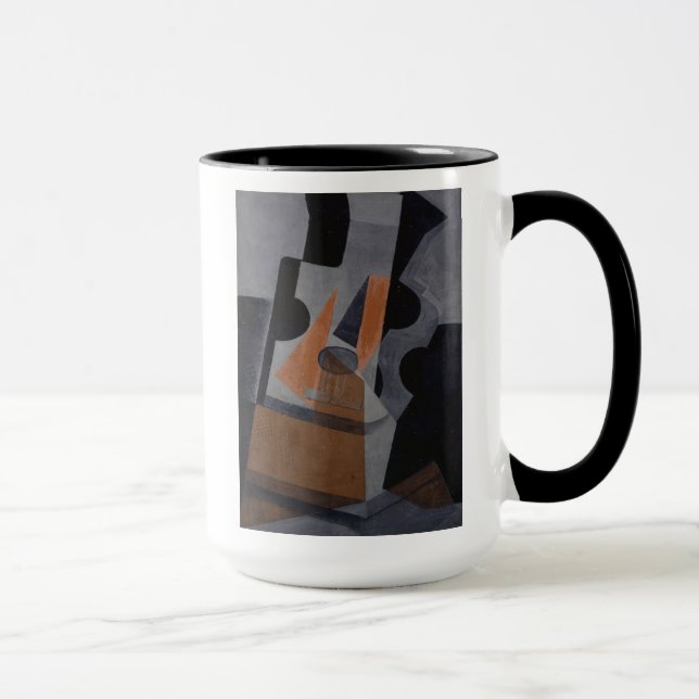 Caneca A guitarra (ainda vida com guitarra), 1916 (Direita)