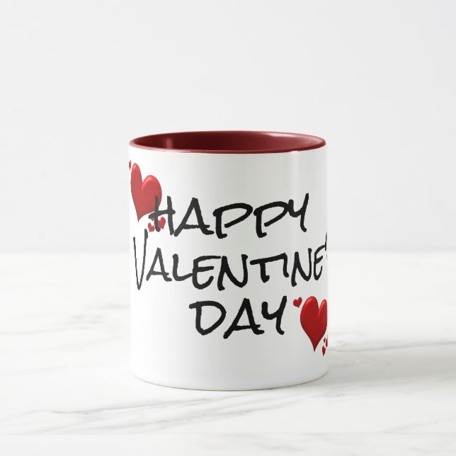 Caneca A ideia de presente de feliz dia de os namorados a (Centro)