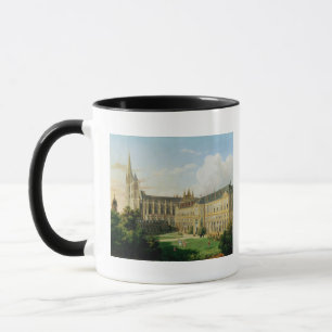 Caneca A igreja da abadia de Santo-Denis