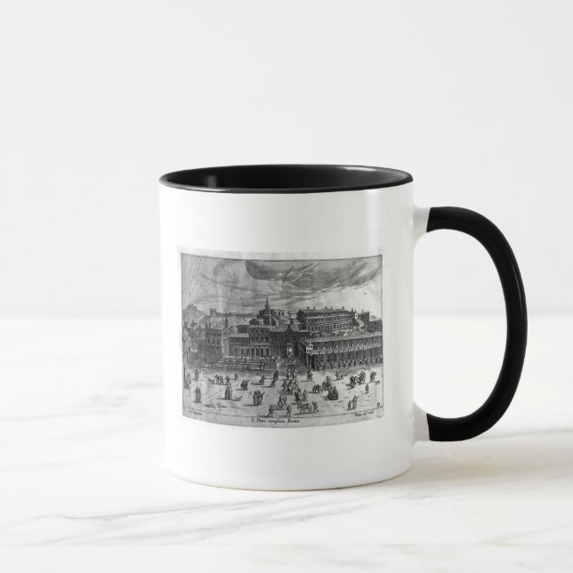 Caneca A igreja de St Peter, 'das vistas de Rome (Direita)
