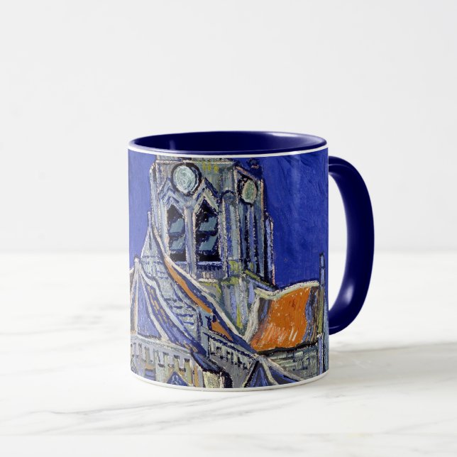 Caneca A Igreja em Auvers, Van Gogh (Frente Esquerda)