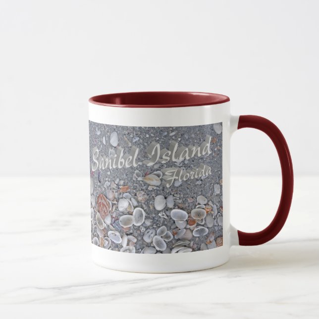 Caneca A ilha Shell de Sanibel agride (Direita)