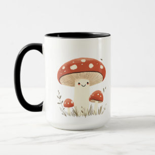 Caneca A ilustração retrata uma colheita calorosa e aconc