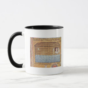 Caneca A inundação, do vestíbulo, detalhe de Noah