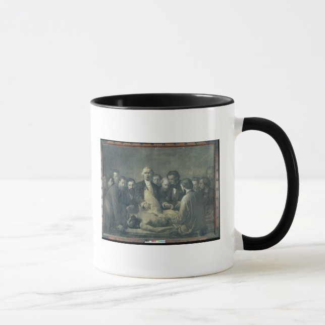 Caneca A lição da anatomia do doutor Velpeau (Direita)