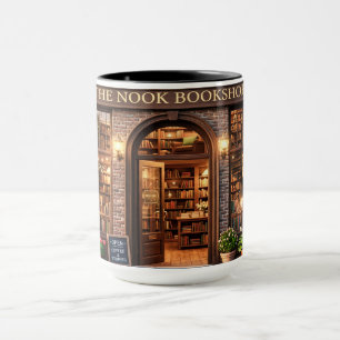 Caneca A Loja de Livros Antigos The Nook