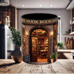 Caneca A Loja de Livros Antigos The Nook
