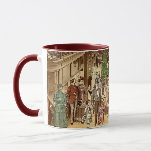 Caneca A Longa Lista de Papai Noel (Esquerda)