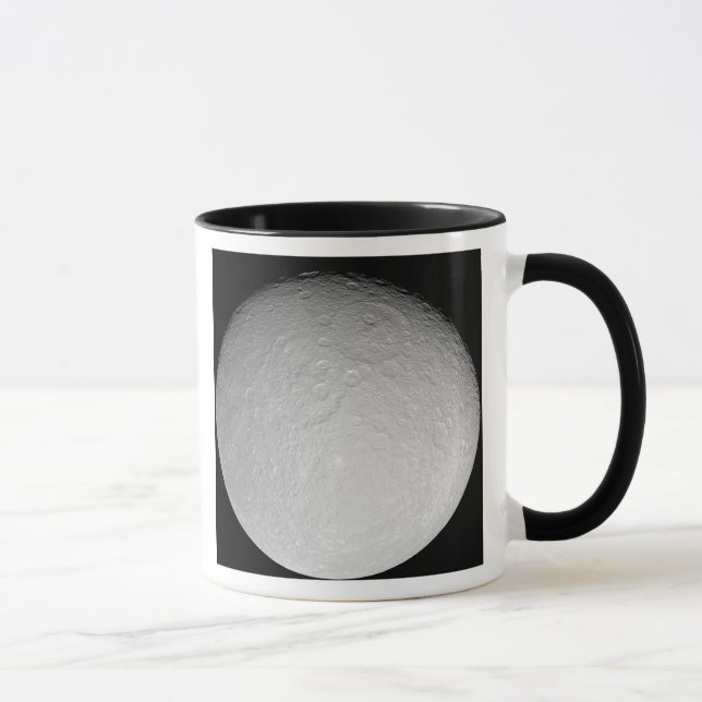 Caneca A lua gelada de Saturno Rhea (Direita)