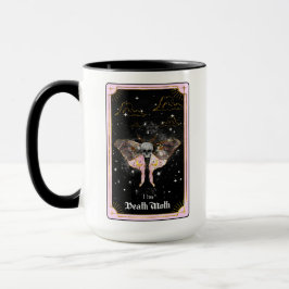 Caneca A Lua Rosa Celestial da Placa Mortal Tarot