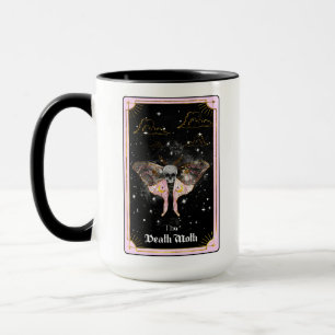 Caneca A Lua Rosa Celestial da Placa Mortal Tarot