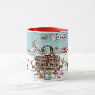 Caneca A Mágica do Natal no Polo Norte
