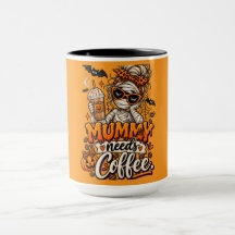 "A mamãe precisa de café."