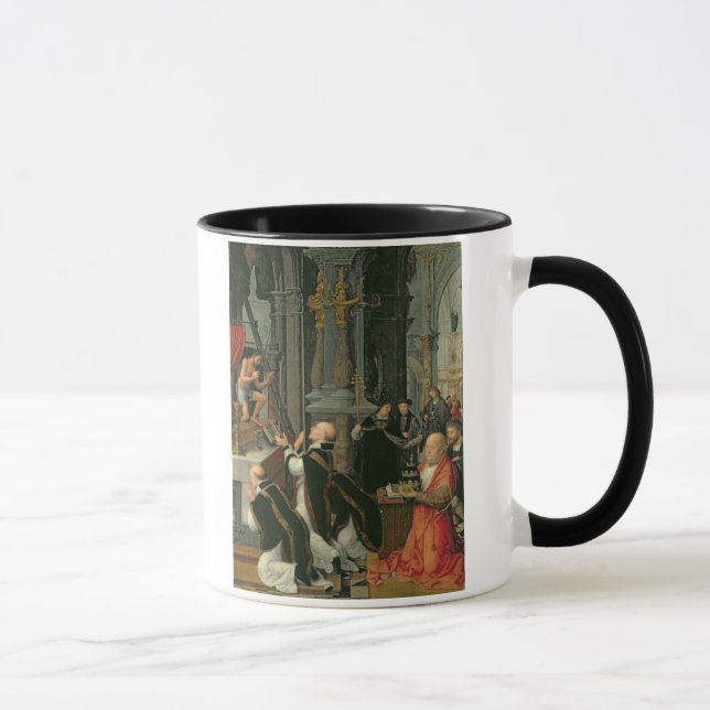 Caneca A massa de St Gregory (óleo em canvas) (Direita)
