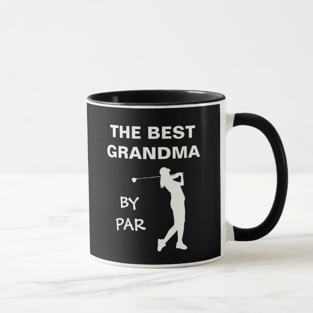 Caneca A Melhor Avó De Par Golf Nana Gram Golfer Pun (Direita)