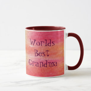 Caneca A melhor avó dos mundos