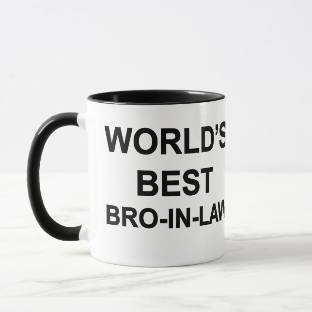 Caneca A melhor Bro-Em-Lei do mundo (Esquerda)
