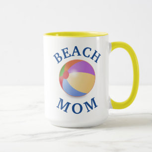 Caneca A melhor da "MAMÃ PRAIA" nunca! Dia das mães