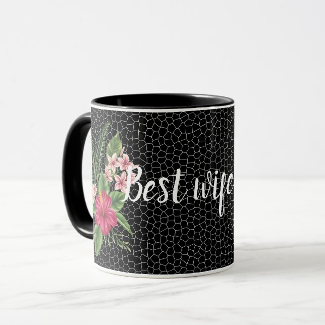 Caneca A melhor esposa de sempre (Frente Esquerda)