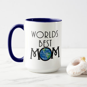 Caneca A melhor mãe de 15oz com café de 15oz