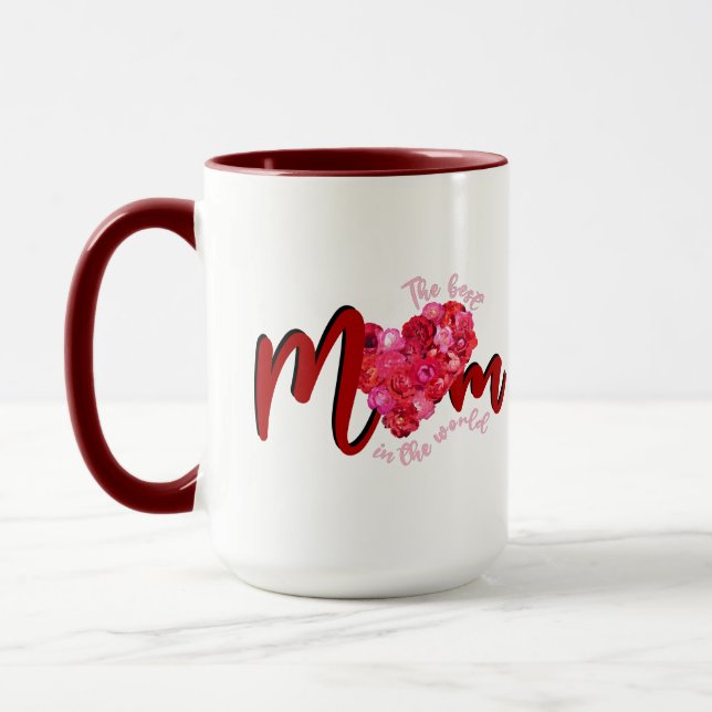 Caneca A Melhor Mãe do Mundo (Esquerda)