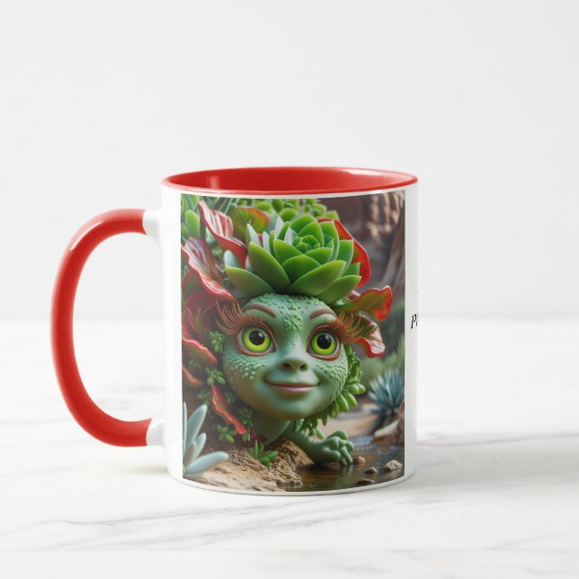 Caneca 'A Melhor Mãe Em Planta Do Mundo' | Coffee Mug (Esquerda)