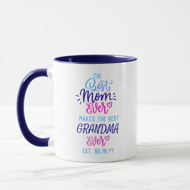 Caneca A Melhor MÃE Faz A Melhor Avó Personalizada (Esquerda)