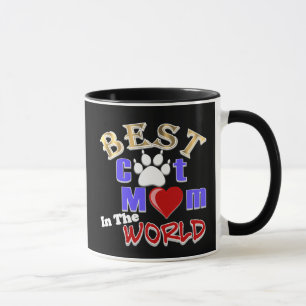 Caneca A melhor mamã do gato nos presentes do mundo para