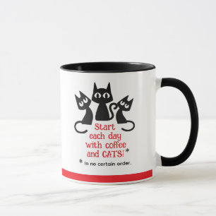 Caneca A melhor risada! Tema de Gato Engraçado Dom Mug