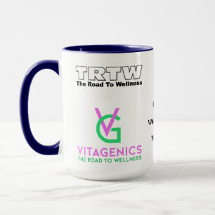 Caneca A mente é tudo. Mug Vitagenico