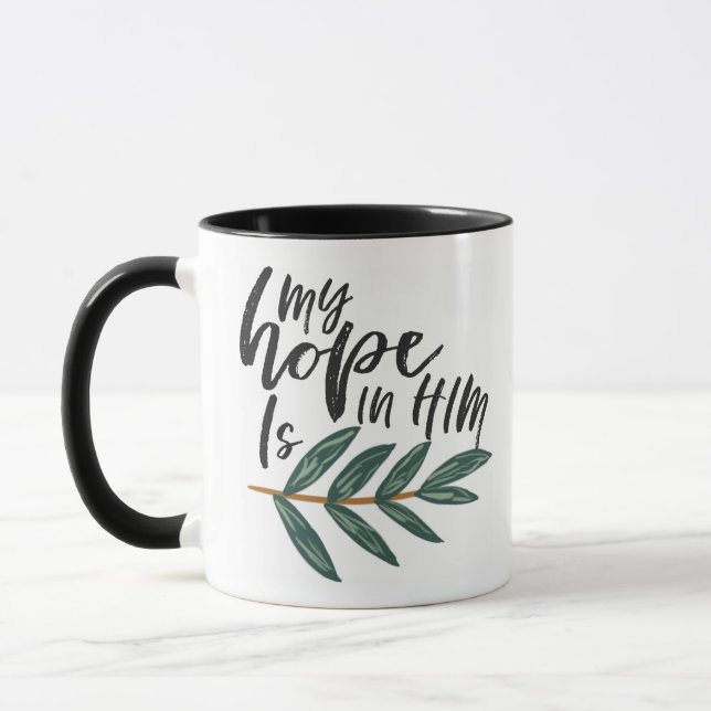 Caneca A Minha Esperança Está Nele. (Esquerda)