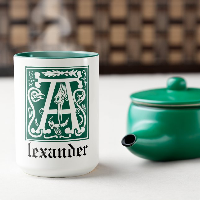 Caneca A mítica do século XVI cria Capital Decorativo A (Criador carregado)