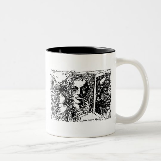 Caneca A moça e o Tempo