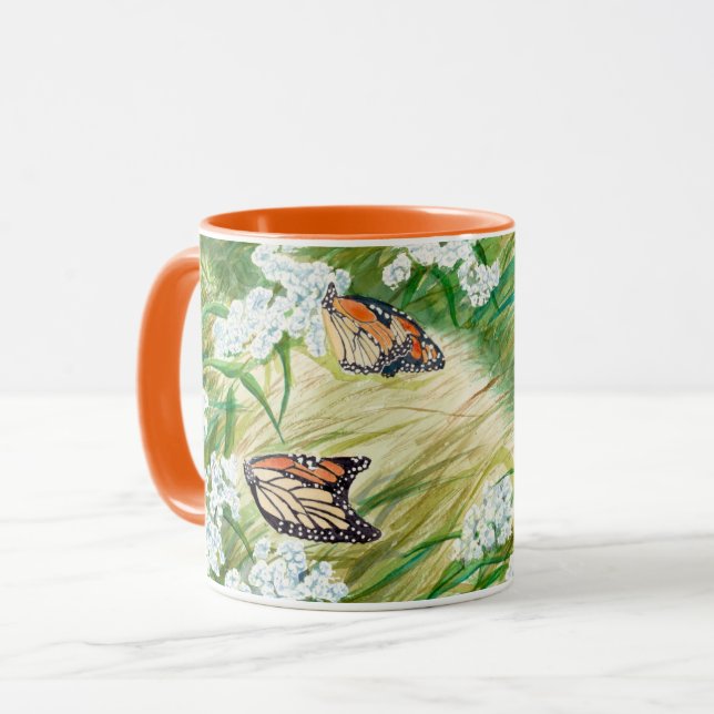 Caneca A Monarca Butterfly Coffee Mug (Frente Esquerda)