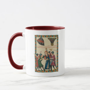 Caneca A Morte De Reinmar von Brennenberg Arte Medieval