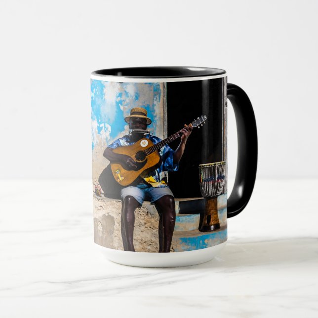 Caneca A música é o remédio da mente (Frente Esquerda)