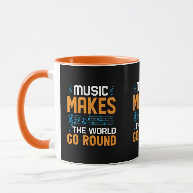 Caneca A Música Faz O Mundo Envolver (Esquerda)
