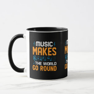 Caneca A Música Faz O Mundo Envolver