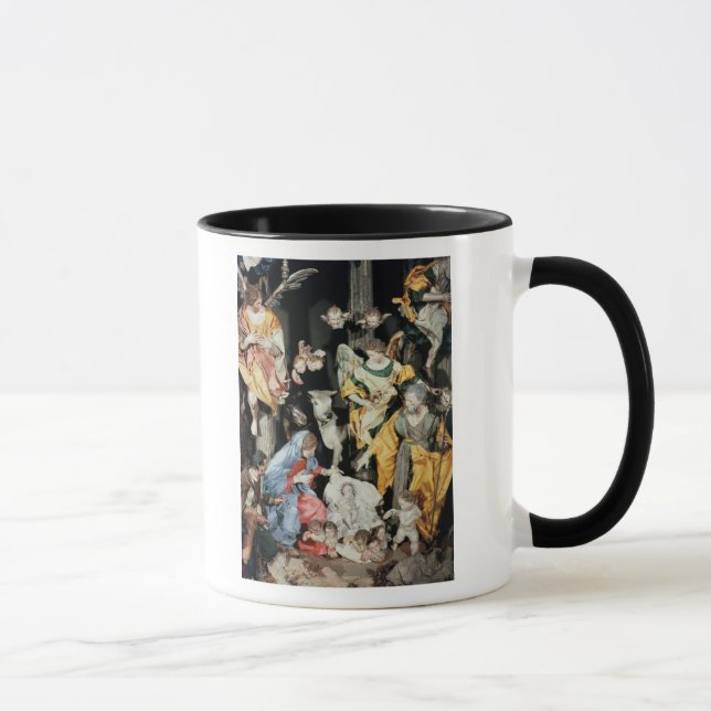 Caneca A natividade, feita em Nápoles (Direita)