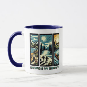 Caneca A Natureza É A Minha Terapia