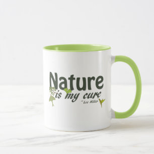 Caneca A Natureza É Minha Cura Cotação Combo Mug