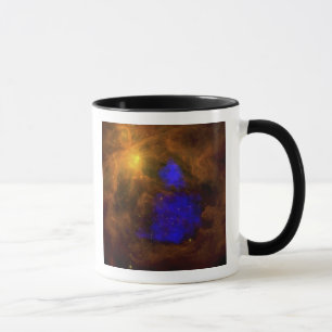 Caneca A nebulosa de Órion no infravermelho