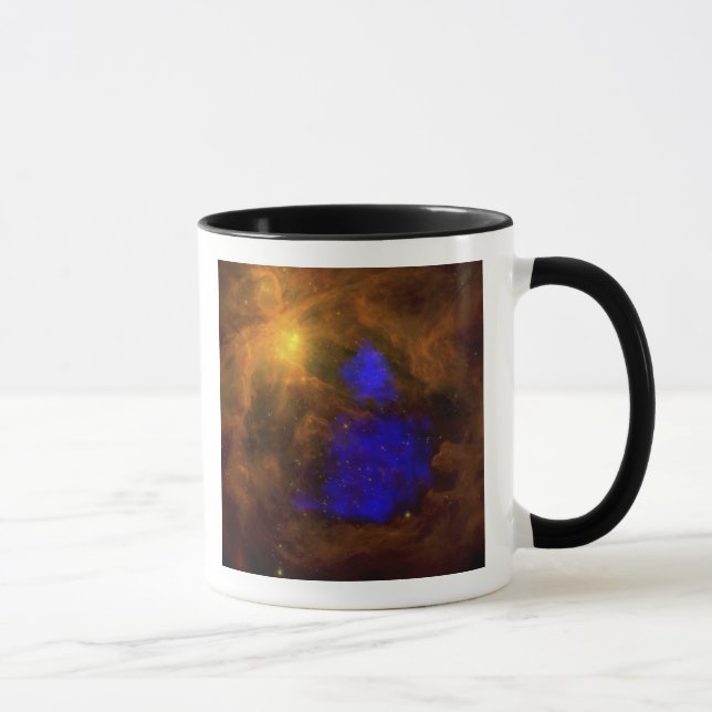 Caneca A nebulosa de Órion no infravermelho (Direita)
