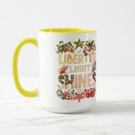 Caneca A Noite das Luzes da Liberdade