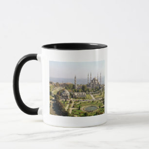 Caneca A opinião a sultão Ahmet Camii construiu 1609-16