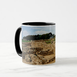 Caneca A parede de Hadrian, Northumberland, Inglaterra