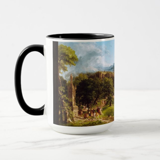 Caneca A partida de Thomas Cole (Esquerda)