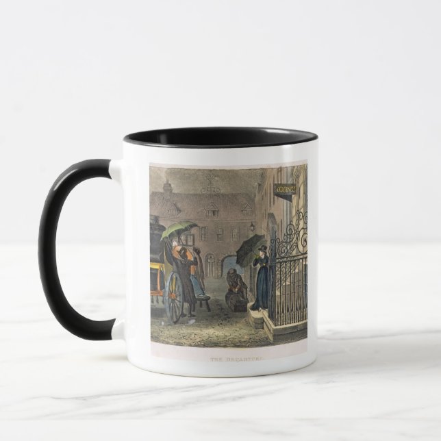 Caneca A partida, placa 'dos esboços poéticos do Sc (Esquerda)